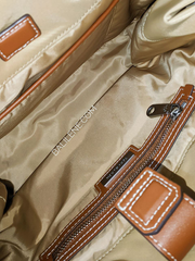 Tory Burch Ella Small Tote Bag Cocoa Sand