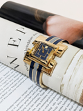 Tory-Burch-T-Bangle-Watch-Gold-Tone-Navy-Stainless-Steel-25MM-Balilene-detail-samping
