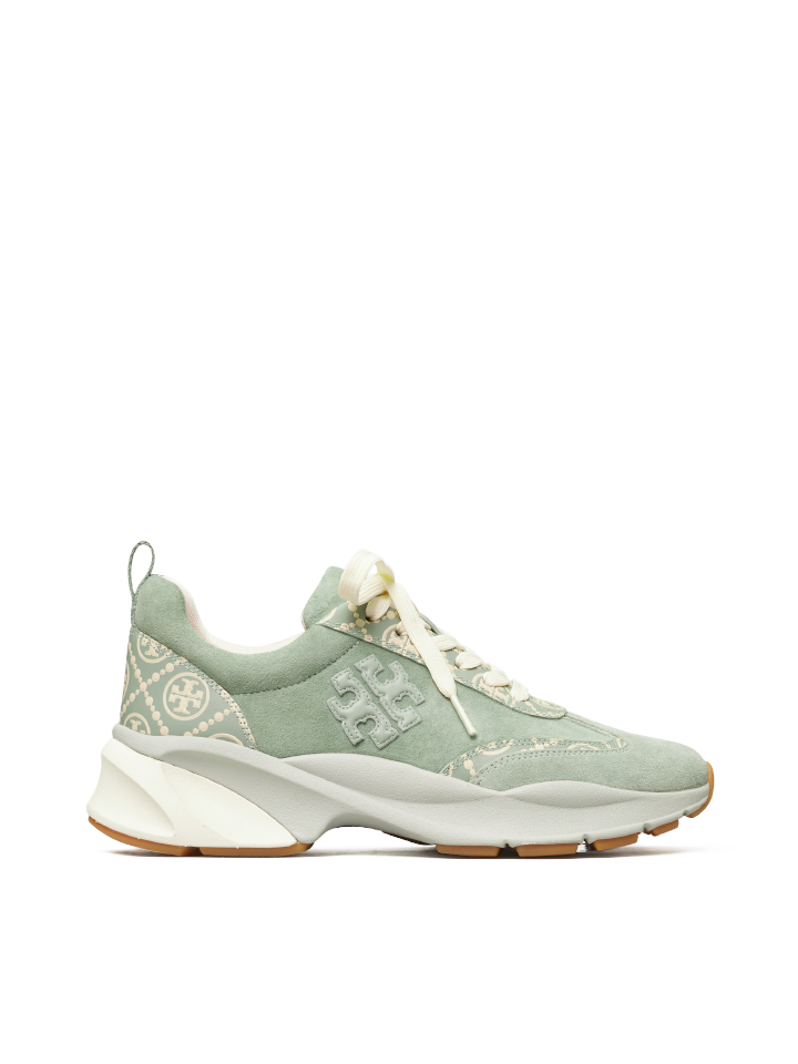 Tory-Burch-T-Monogram-Good-Luck-Sneakers-Blue-Cream-White-Balilene-samping