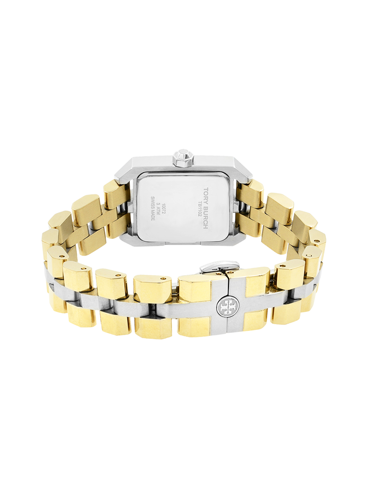 Tory Burch TBW1102 Dalloway Three-Hand Two-Tone Stainless Steel