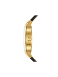 Tory Burch TBW1205 Collins Leather Strap Bracelet Watches Black