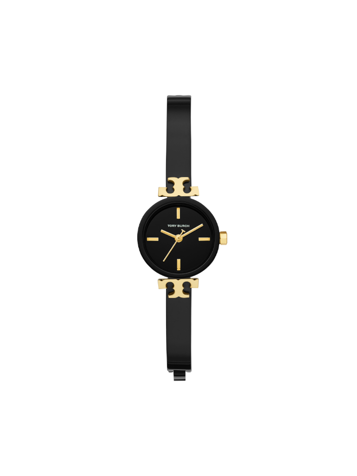 Black tory burch watch best sale