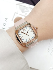 Tory Burch TBW5101 Blake Three-Hand Blush Leather Watch