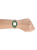 Tory Burch TBW5105 Blake Tan Stripe Leather Strap Watch