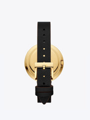 Tory Burch Tbw6204 Miller Watch Black Leather