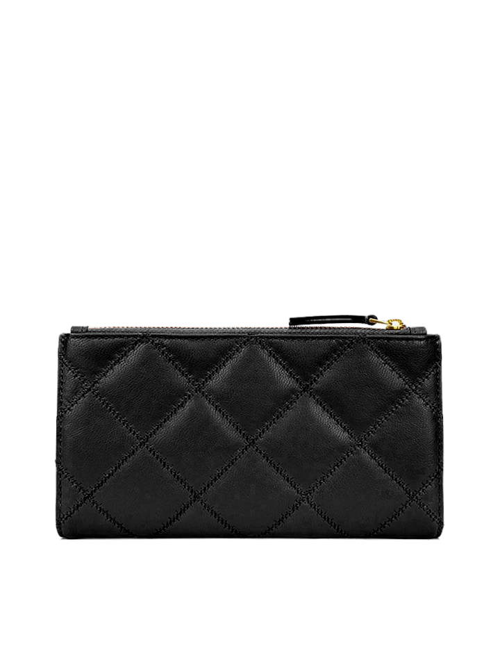 Tory Burch Willa Slim Envelope Wallet Black