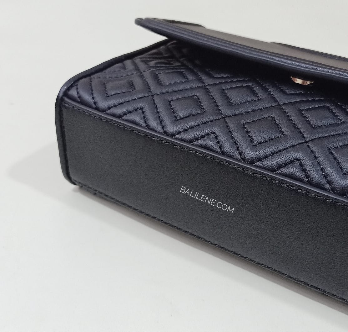 Tory Burch 43834 Fleming Small Shoulder Bag Black