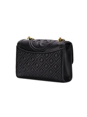 Tory Burch 43834 Fleming Small Shoulder Bag Black