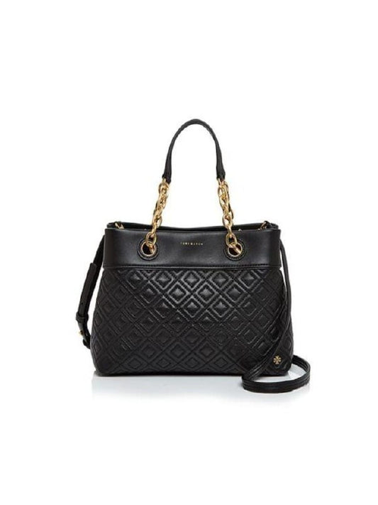 Tory Burch 46164 Fleming Small Tote Bag Black