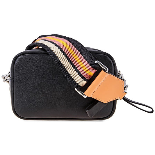 Tory Burch 53074 Perry Double Zip Mini Bag Black
