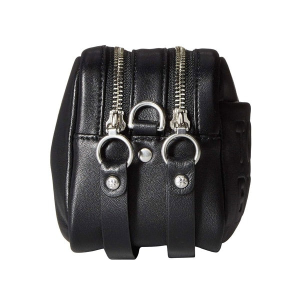Tory Burch 53074 Perry Double Zip Mini Bag Black