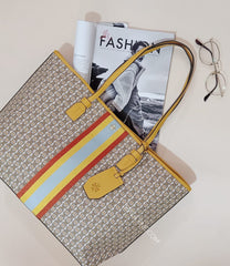 Tory Burch 53303 Gemini Link Tote Large Daylily