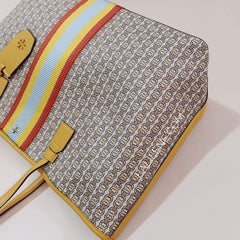 Tory Burch 53303 Gemini Link Tote Large Daylily