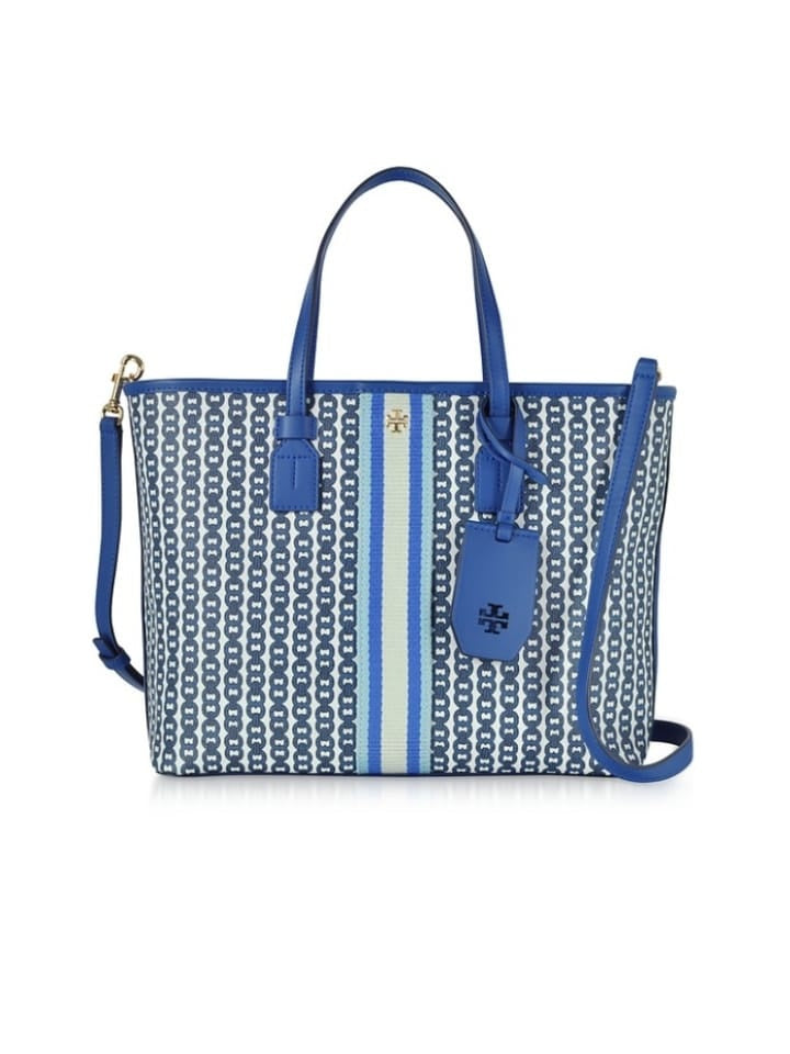 Tory Burch 53304 Gemini Small Tote Bondi Blue