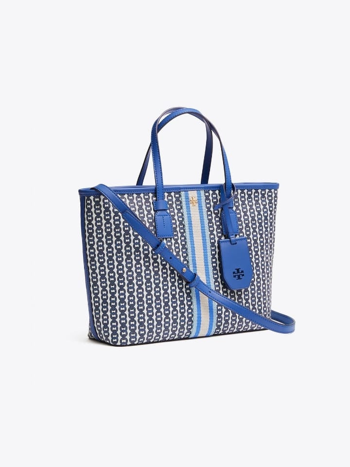 Tory Burch 53304 Gemini Small Tote Bondi Blue