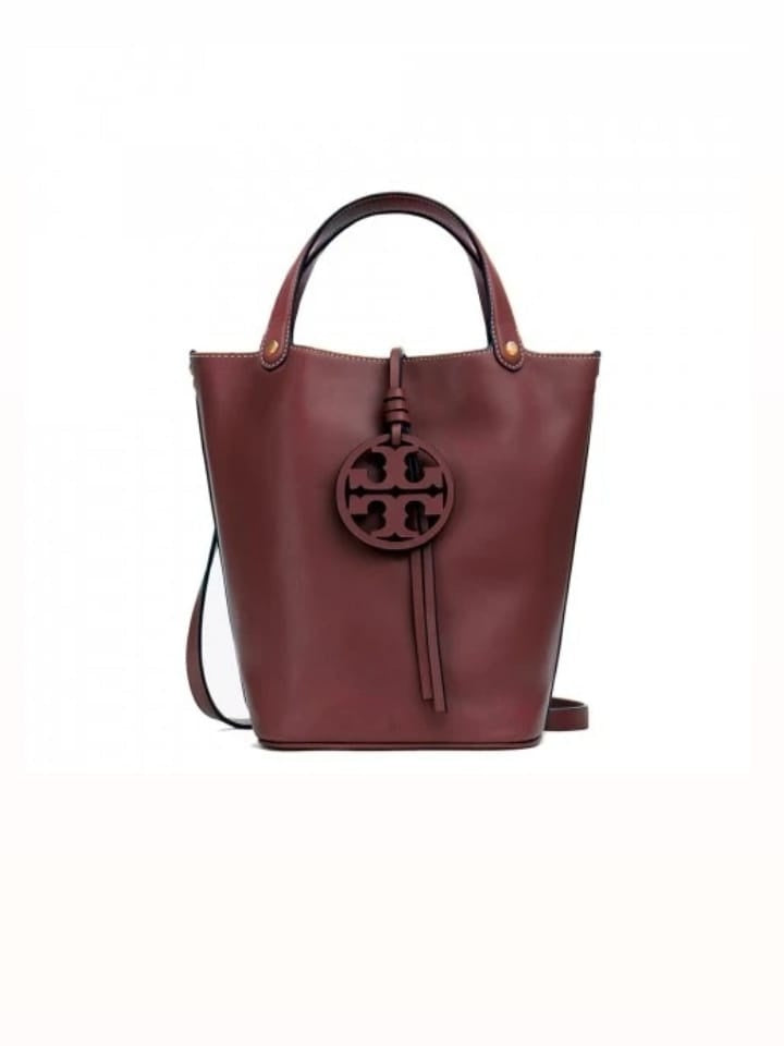 Tory Burch 55222 Miller Mini Bucket Bag Port
