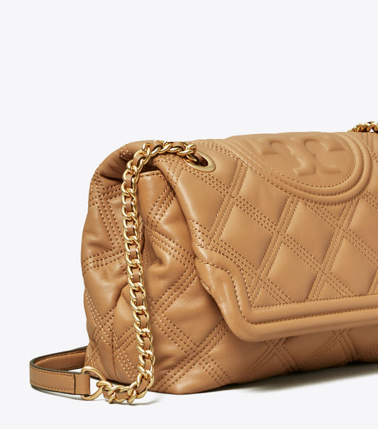 Tory Burch 56716 Fleming Soft Medium Convertible Shoulder Tiramisu