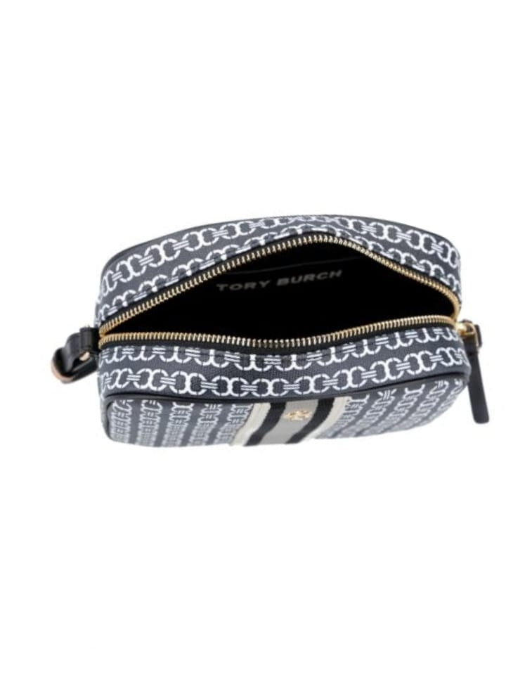 Tory Burch 57743 Gemini Link Canvas Mini Bag Black