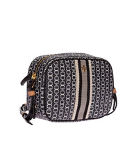 Tory Burch 57743 Gemini Link Canvas Mini Bag Black