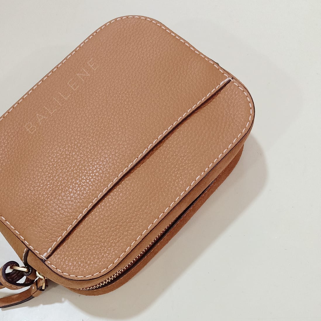 Tory Burch 58079 McGraw Patchwork Camera Bag Assam
