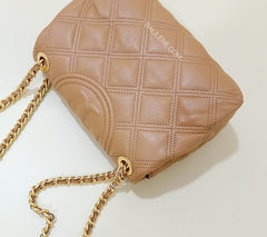 Tory Burch 58102 Fleming Soft Small convertible Shoulder Bag Tiramisu