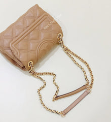 Tory Burch 58102 Fleming Soft Small convertible Shoulder Bag Tiramisu