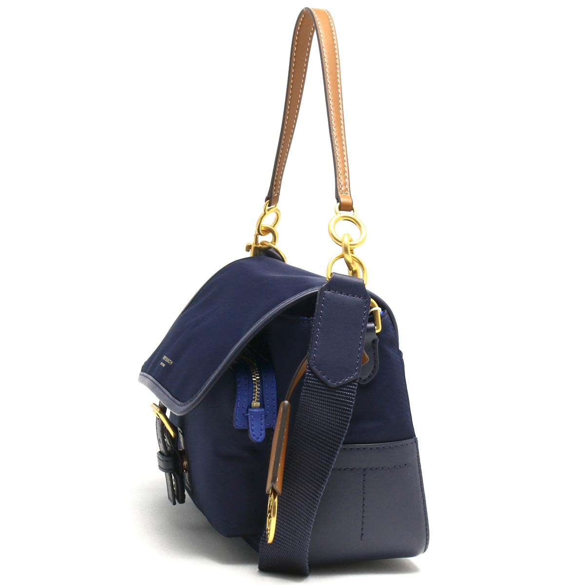 Tory Burch 58402 Perry Nylon Crossbody Royal Navy