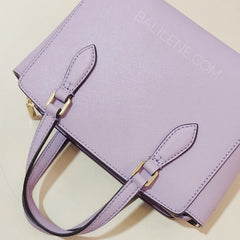 Tory Burch 64189 Emerson Mini Top Zip Tote Dusty Violet