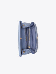 Tory Burch 64421 Fleming Soft Medium Convertible Shoulder Bluewood