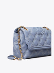 Tory Burch 64421 Fleming Soft Medium Convertible Shoulder Bluewood