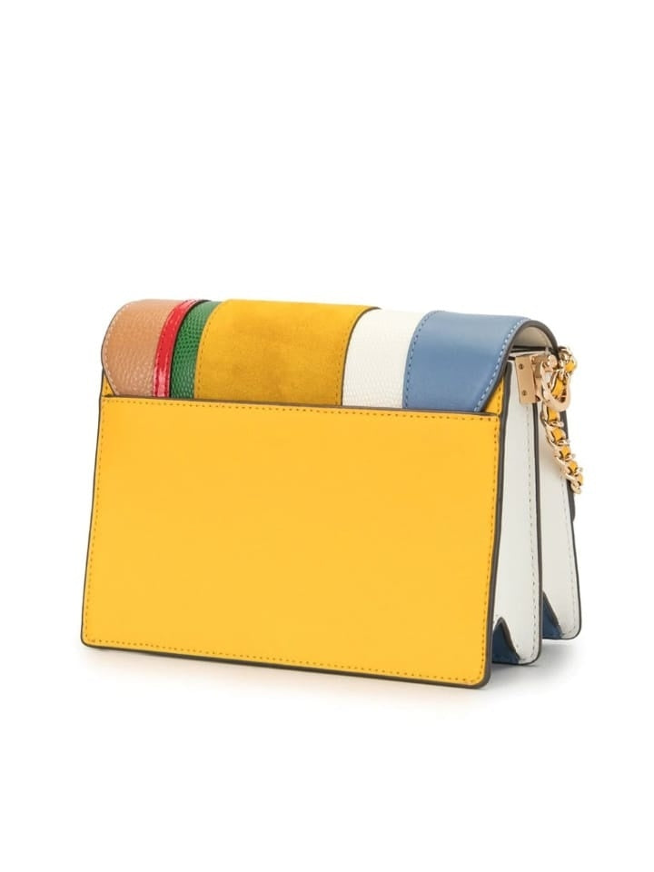 Tory Burch 64471 Robinson Ballon Stripe Convertible Shoulder Bag