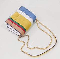 Tory Burch 64471 Robinson Ballon Stripe Convertible Shoulder Bag