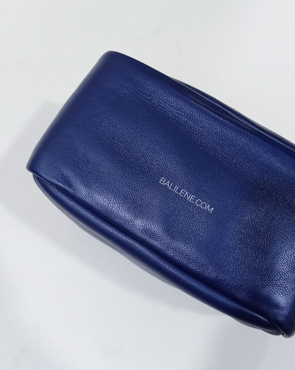 Tory Burch 71815 Perry Print Double-Zip Mini Bag Royal Navy