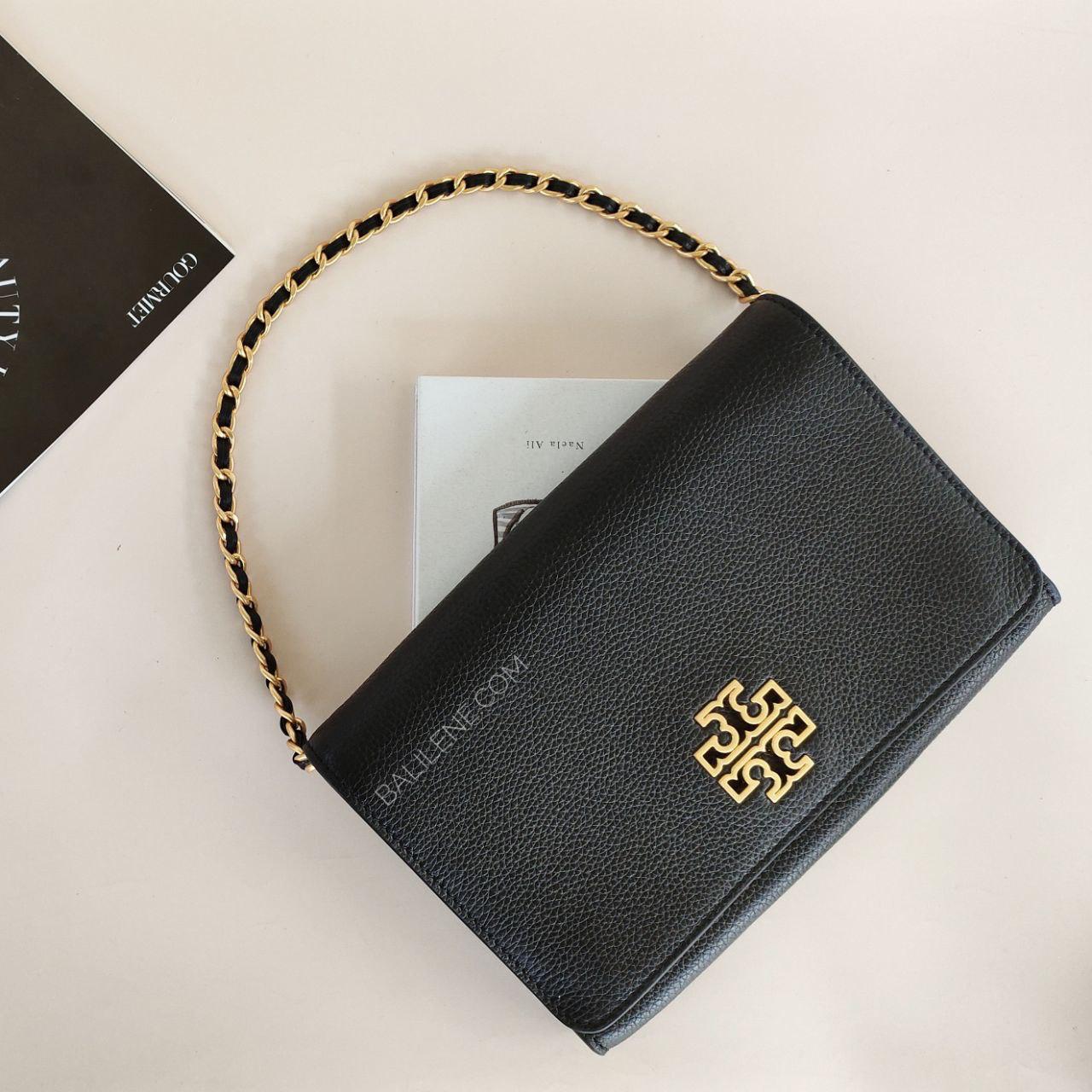 Tory Burch 73507 Britten Clutch Black