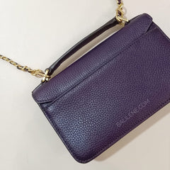 Tory Burch 73509 Britten Mini Top Handle New Plum