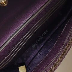 Tory Burch 73509 Britten Mini Top Handle New Plum