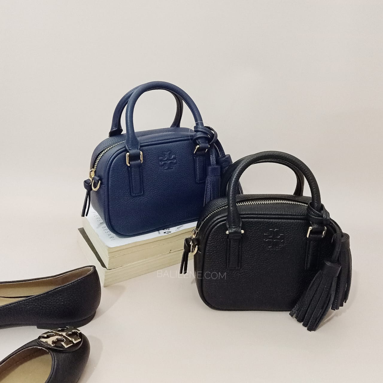 Tory Burch 74066 Thea Mini Satchel Black