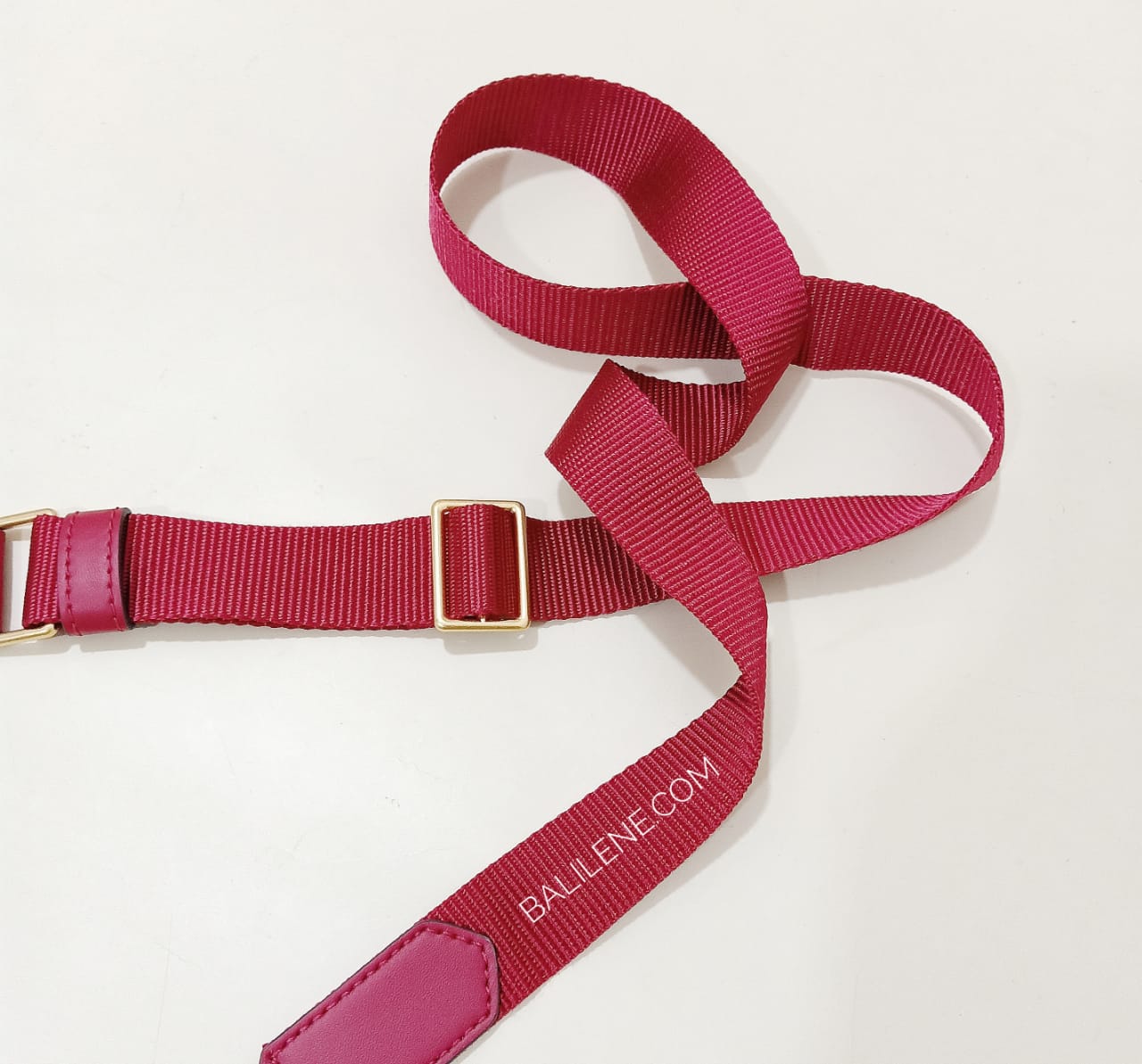 Tory Burch 74455 Perry Nylon Printed Crosbody Red Destination