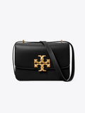 Tory Burch 75003 Eleanor Medium Convertible Shoulder Bag Black
