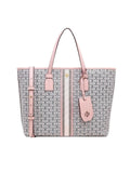 Tory Burch Gemini Link Small Tote Coastal Pink