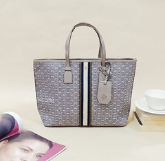 Tory Burch Gemini Link Small Tote Grey Heron