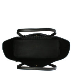 Tory Burch 33801 Gemini Link Large Tote Black Stripe