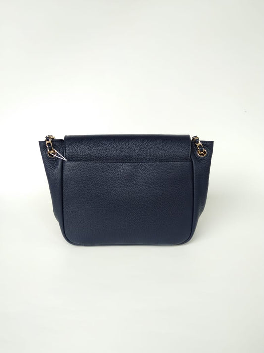 Tory Burch 46176  Bombe Small Flap Shoulder Bag Navy