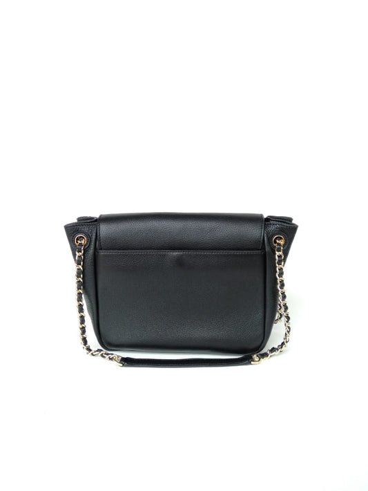 Tory Burch 46176 Bombe Small Flap Shoulder Bag Black