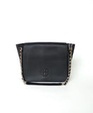 Tory Burch 46176 Bombe Small Flap Shoulder Bag Black