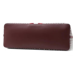 Tory Burch 53303 Gemini Link Tote Royal Burgundy