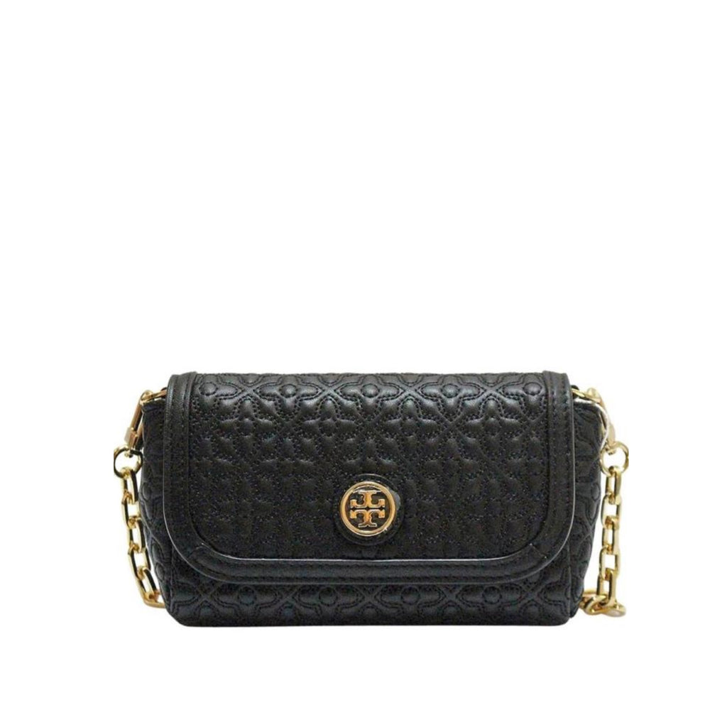 Tory Burch 34029 Bryant Quilted Small Crossbody Black