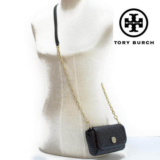 Tory Burch 34029 Bryant Quilted Small Crossbody Black