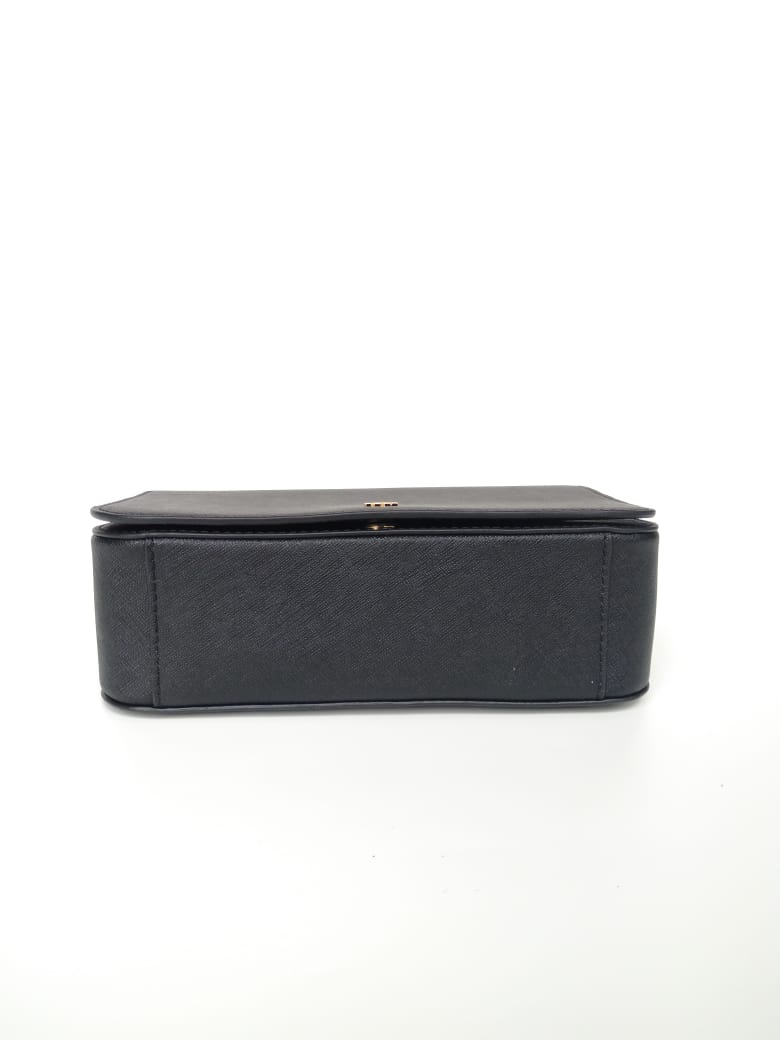 Tory Burch 52973 Emerson Adjustable Chain Shoulder Bag Black