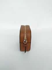 Tory Burch Emerson Round Crossbody Tigers Eye